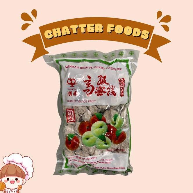 Manisan Kiamboy Putih Manisan Buah Plum Kering Kiam Mei 300Gr Halal