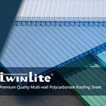 ATAP POLIKARBONAT / POLYCARBONATE TWINLITE 5MM ORIGINAL DAN TERPERCAYA