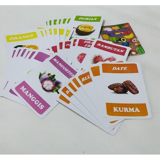 FLASHCARD KARTU EDUKASI ANAK - MAINAN EDUKASI ANAK 40 KARTU