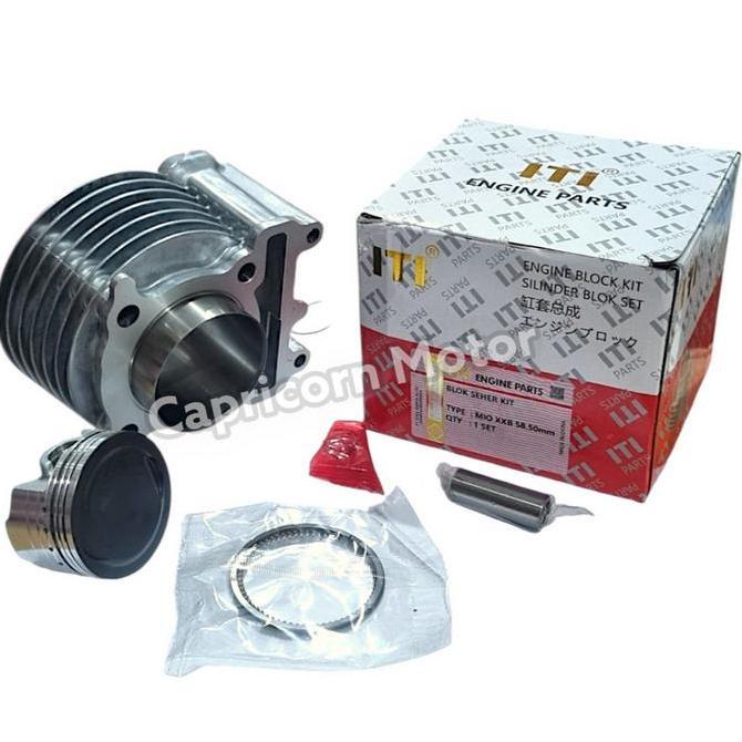 Blok Boring Seher Set Mio 58.5 Mm Iti Bore Up 150 Cc 58,5 Mio Soul Lama Sporty New Smile Termurah