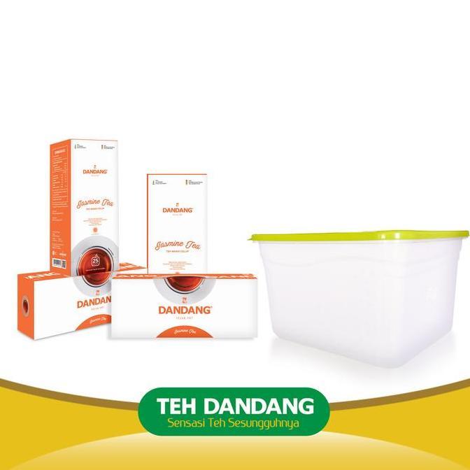 Bintangsuryavani - Teh Dandang Jasmine Celup 4 Box X 50Gr + Free Lunchbox | Teh Celup Premium