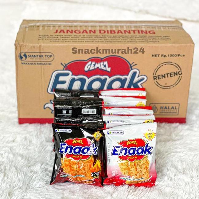 Mie Gemez Enaak 1 Dus Isi 80 Pcs Siantar Top