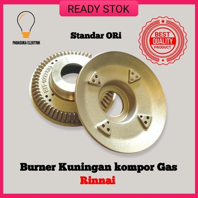 BURNER RINNAI KECIL ORI/BURNER RINNAI KECIL KW SUPER/BURNER RINNAI KECIL BIASA/BURNER KUNINGAN RINNA