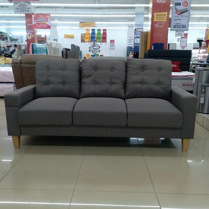 VIRALL SOFA INFORMA LEWIS SOFA 3 SEATER SOFA TAMU KURSI TAMU SOFA ''