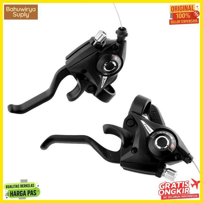 Diskon Shifter / Pemindah Gigi Sepeda 3 X 7 Speed Model Gabung Handle