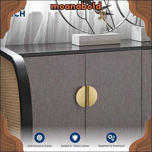 COD FURO | 6830 - Tarikan Gagang Handle Handel Hendel Knob Knop Tarikan Pintu Laci Lemari Kabinet Da