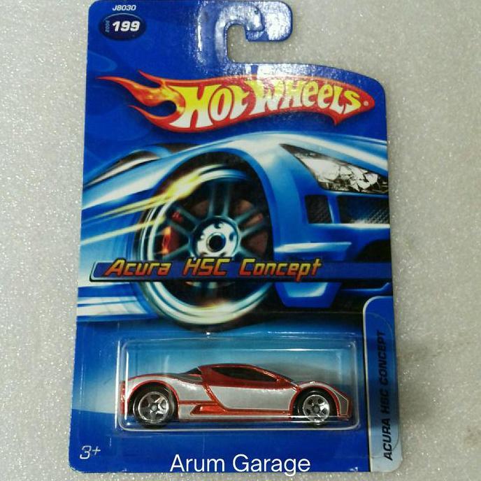Hot Wheels Acura HSC Concept. This Is The First Acura In The HW Line.