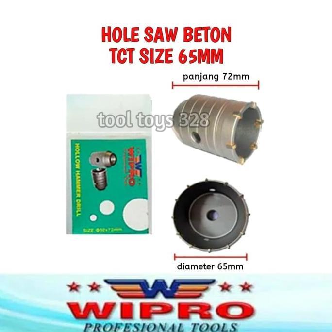 mata bor hole saw tembok beton 65mm