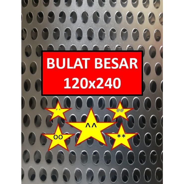 Plat Ram Speaker - 120x240 - Grill Speaker - Plat Lubang - Plat Ayakan - Plat Saringan - Plat Perfor