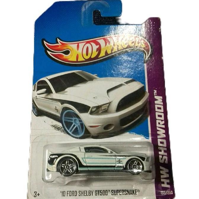 Hot Wheels 10 Ford Shelby GT500 Supersnake. Card HW Showroom 2013.