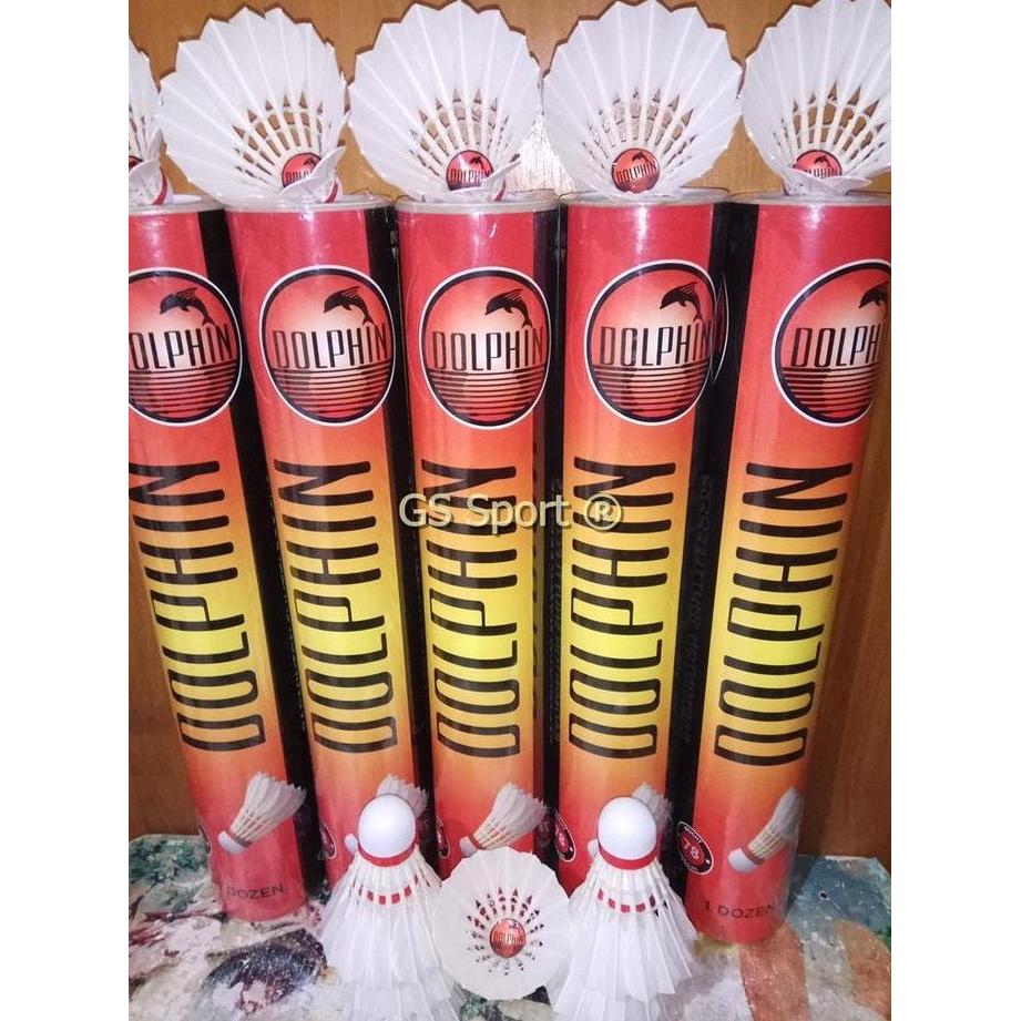 NEW Shuttlecock DOLPHIN MERAH