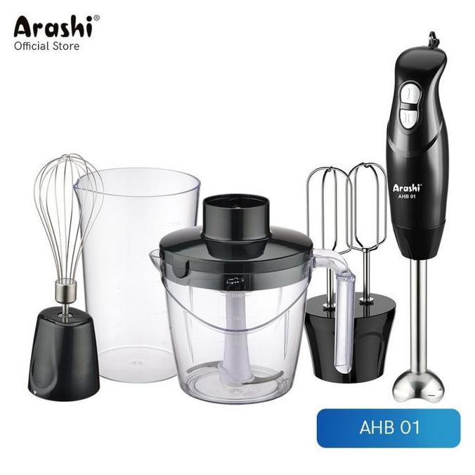 ARASHI Hand Blender / Blender Tangan / Mixer/ Hand Mixer (AHB 01) TKP