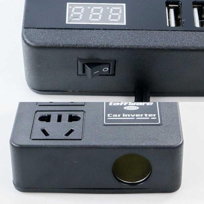 Car Power Konverter Mobil Fast Charging Inverter 100W - EA851 [terbaik]