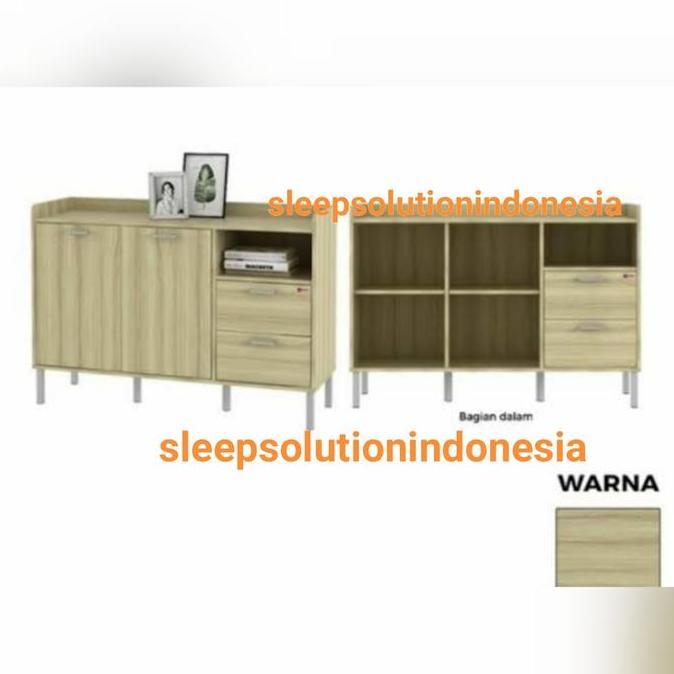 SLEEPSO Buffet Serbaguna Minimalis 120 + Laci