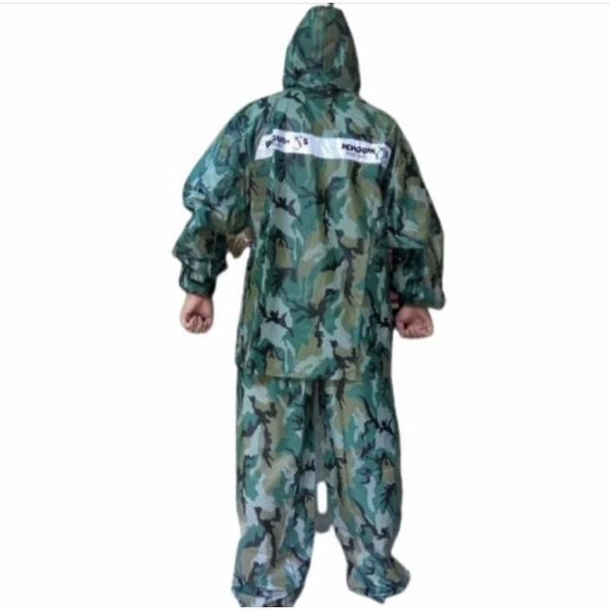 Jas Hujan Penguin Doreng xxl/jas hujan jaket celana
