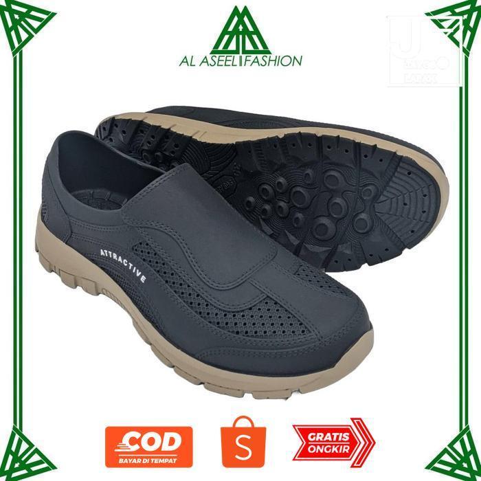 Cuci Gudang AL-ASEEL FASHION MEN SHOES Uk 39 - 44 / Sepatu Slip On Semi Formal / Sepatu Kerja Simple