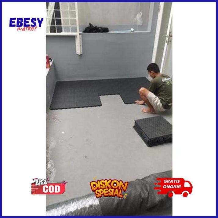 hj-64 Drainase sell alas rumput sintetis 1 meter x 1 meter tebal 1,5 cm Termurah