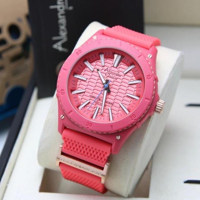 Ready [ ORIGINAL ] Jam Tangan Pria / Wanita Alexandre Christie 6584 AC 6584
