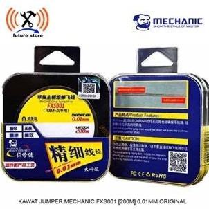 New Item, Mechanic Fxs001 Kawat Jumper [200M] 0.01Mm / Kawat Gulung / Jumper Wire Original