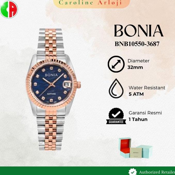 Ready Jam Tangan Wanita Bonia BNB10550 / BNB 10550 / B10550 Original Garansi Resmi