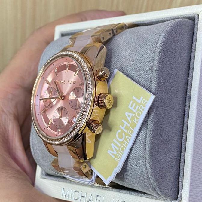 Ready jam tangan wanita MK6307 Two Tone original