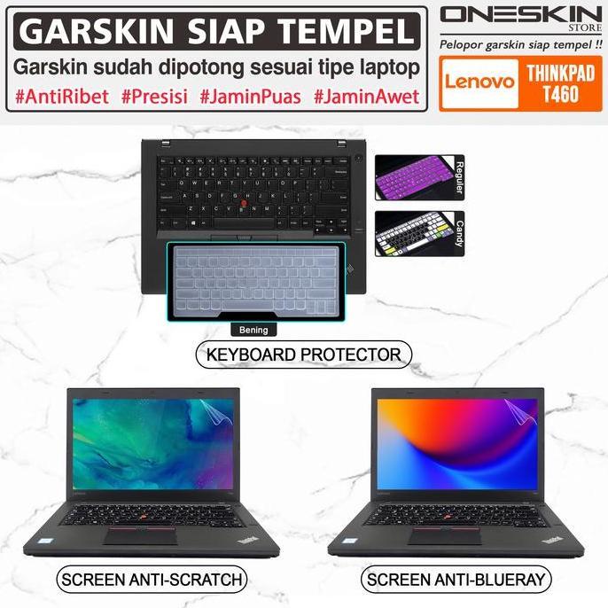 TERBARU - Garskin Laptop Cover Keyboard Screen Protector Lenovo Thinkpad T460