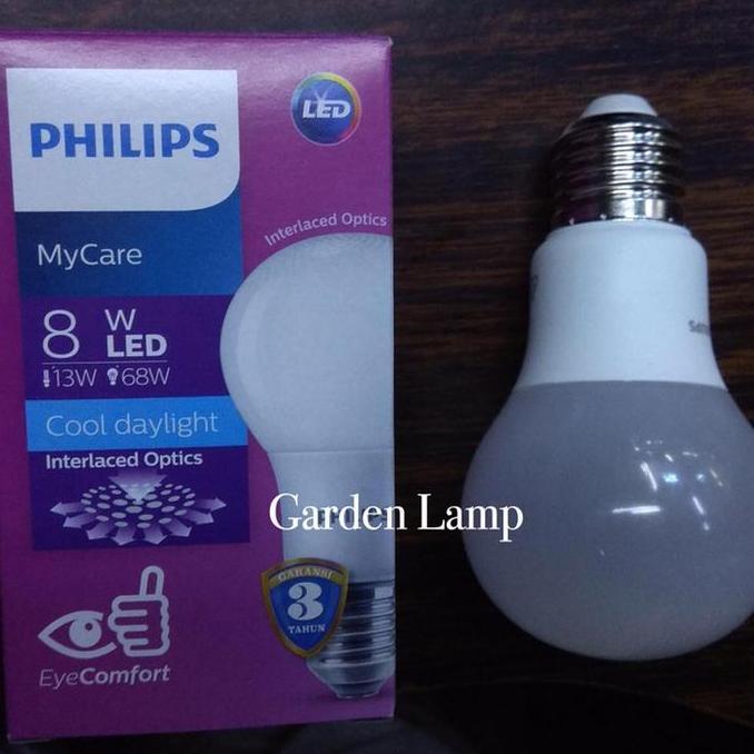 Ready  Lampu bohlam LED Philips 8w - Bohlam Philips - LED Lampu