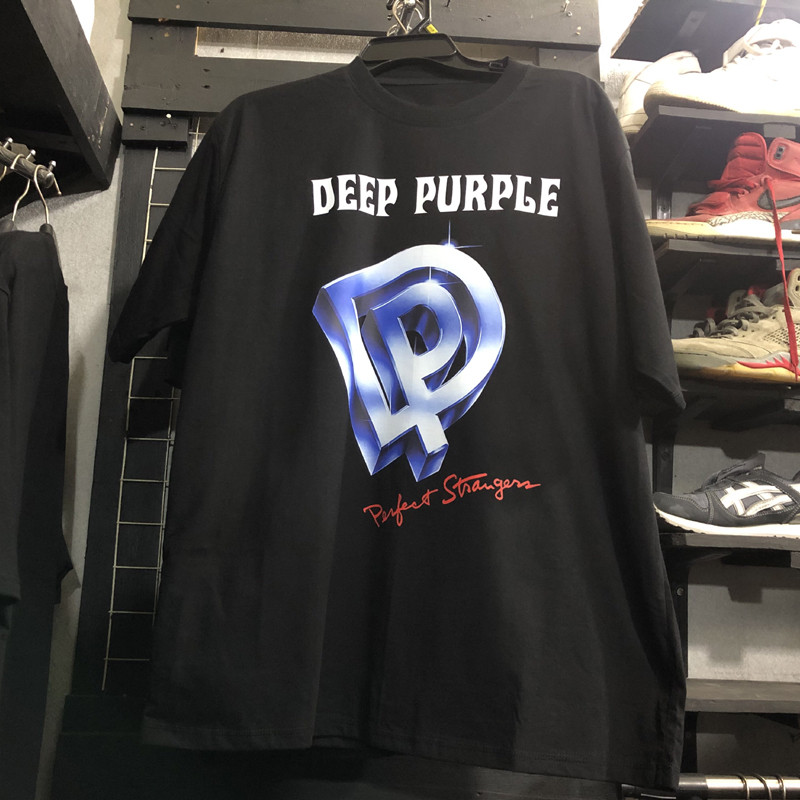 Kaos Deep Purple Perfect Strangers Tshirt 100% Cotton Realpic || Size S M L XL XXL 3XL 4XL || DISTRO