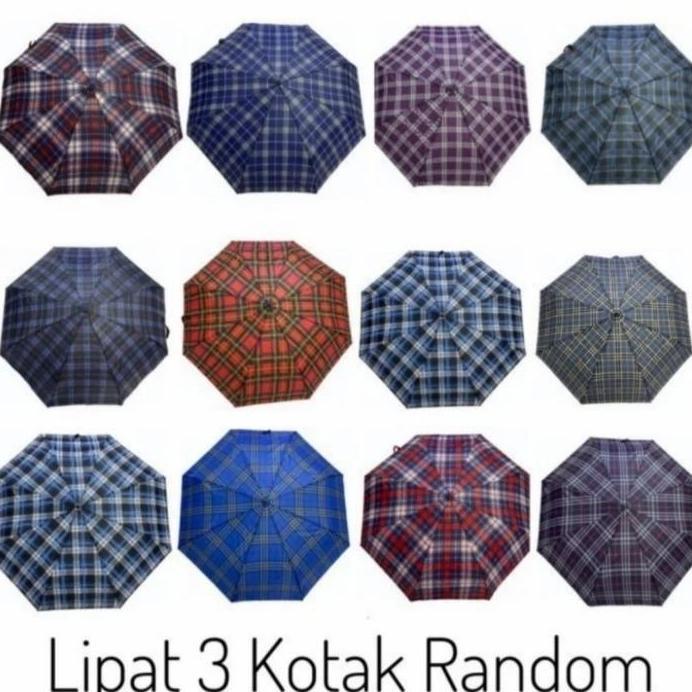 payung motif lipat 3 grosir murah