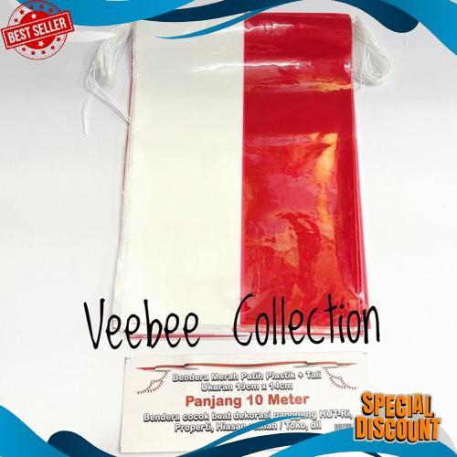Terlaris Bunting Flag Bendera Plastik TBL B. Dekorasi agustusan. Hiasan agustusan. Dekorasi kantor. 