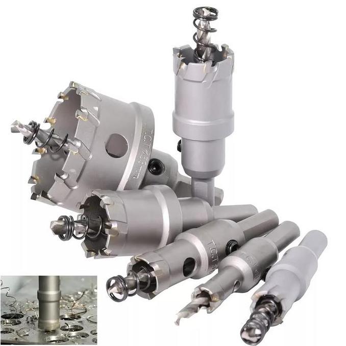 Mata bor lubang untuk besi keras hole Saw carbide TCT