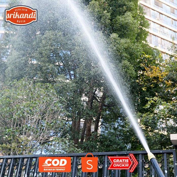 NLD-1419 Paket Komplit Semprotan Water Gun New Pistol Semprot Taman Steam Cuci Mobil Motor - Tinggal