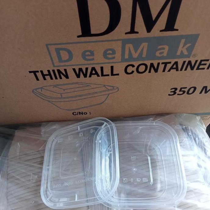Thinwall DM 350 Square / Thinwall SQ 350 ml / Thinwall kotak 350 ml