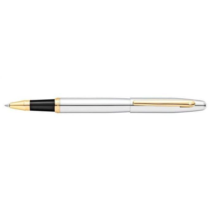Sheaffer Vfm Chrome With Gold-Tone Rollerball Pen