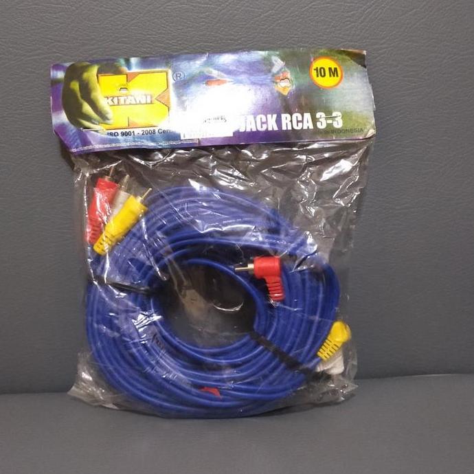 Kabel RCA 3-3 Kitani, 10 meter