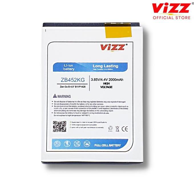 Vizz Baterai Asus Zenfone Go B 4.5 Zb452Kg Original