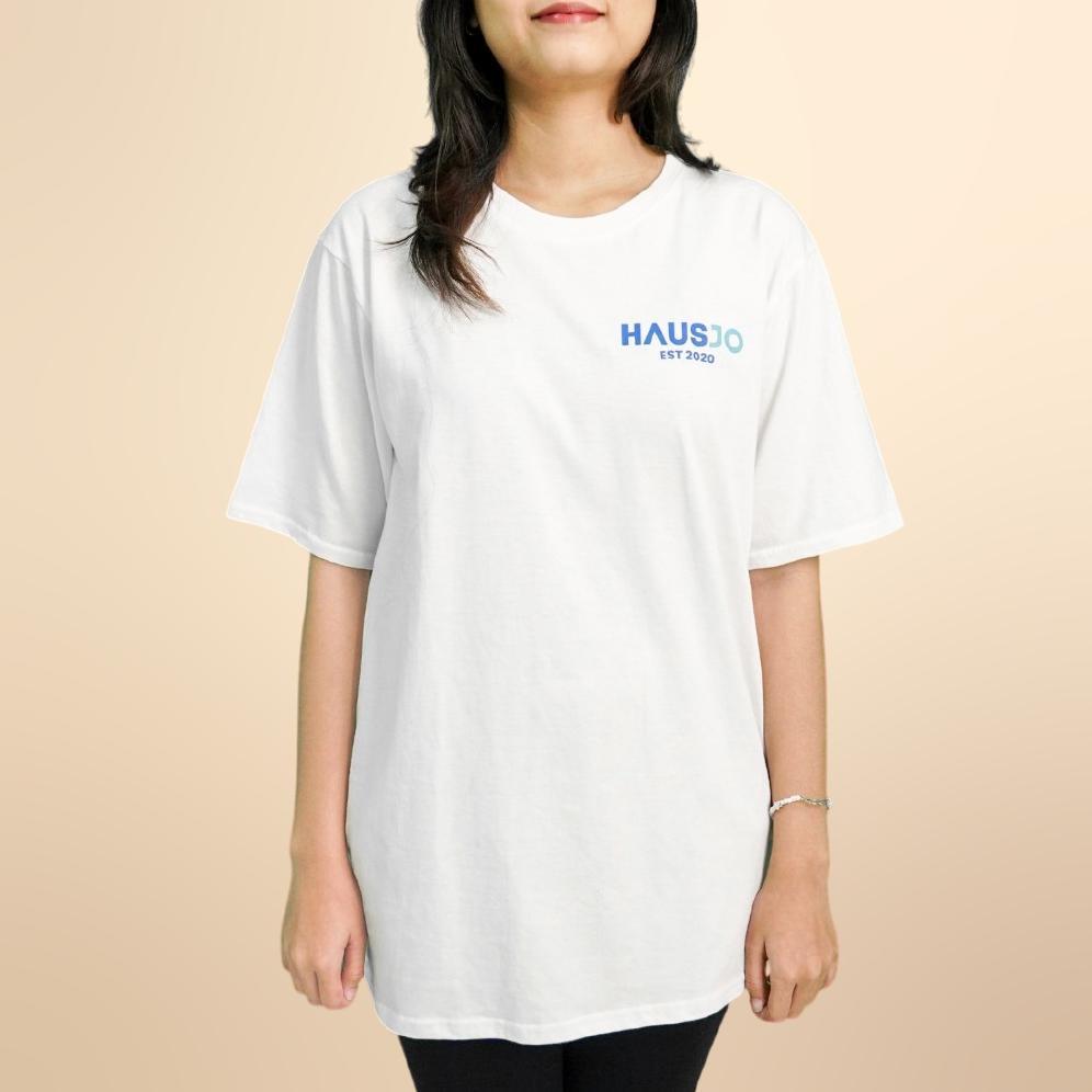 Kaos Putih Resmi Agen HausJo