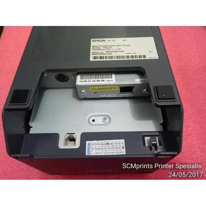 Printer Thermal Epson TMT 82 Network / Android / Wifi TM-82 Wifi