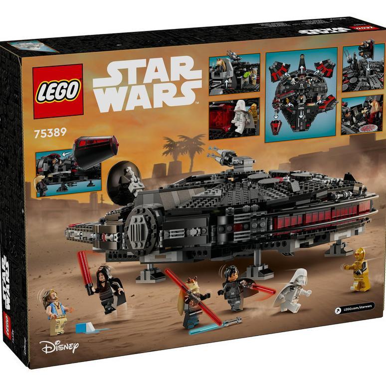 NEW STOCK  LEGO Star Wars 75389 The Dark Falcon (1,578 Pieces) Star Wars Toys (10 Tahun+)