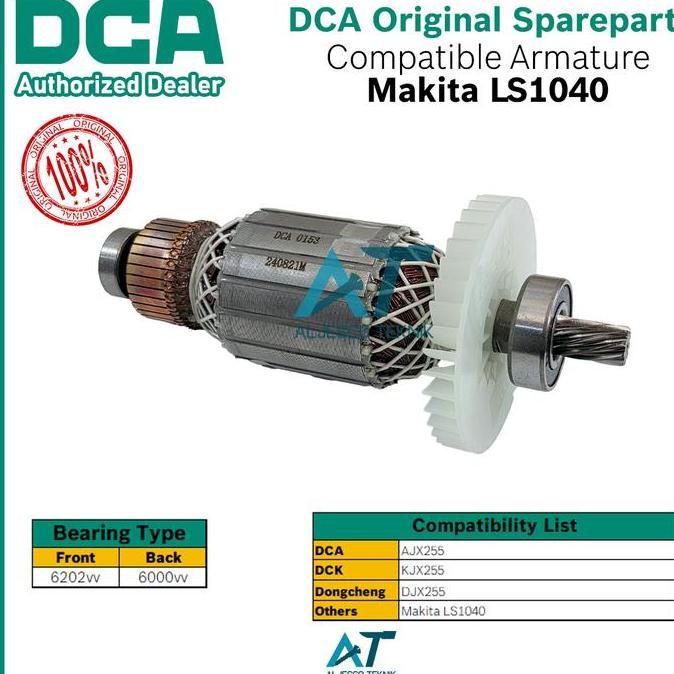 DCA ARMATURE ANGKER MAKITA LS1040 MITRE SAW