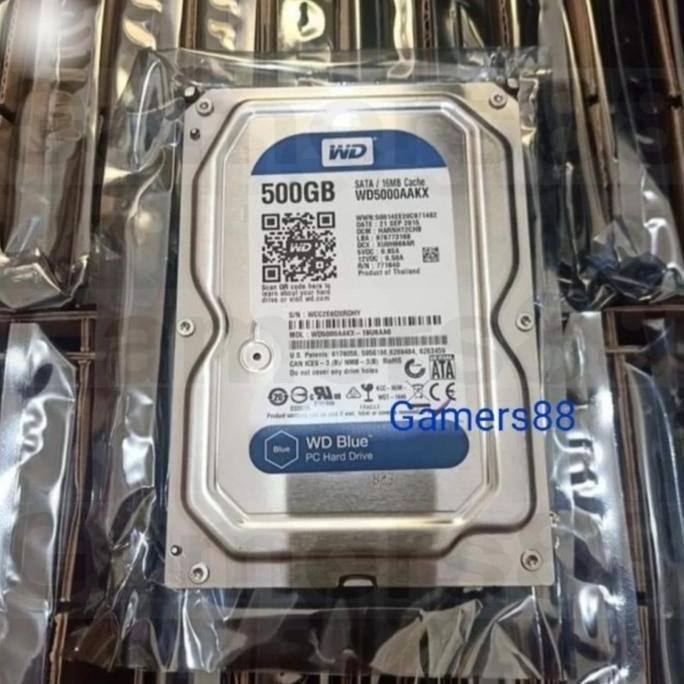 Hardisk Wdc Wd 500Gb Blue Hard Disc PC Hdd CCTV