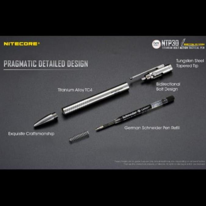 Ready Pen Refills German Schneider Pen Refills Nitecore NTP30