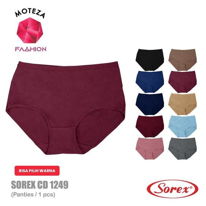 Promo Sorex 1249 CD Celana Dalam Wanita JUMBO BIG Size - Maxi Panty Super Light Extra Besar | BISA P