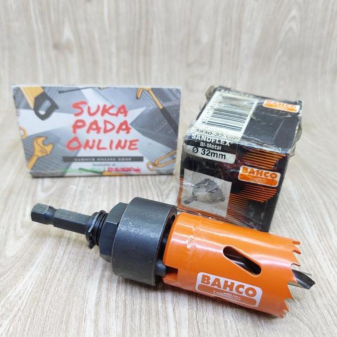 Holesaw besi bimetal Bahco Sandvik original