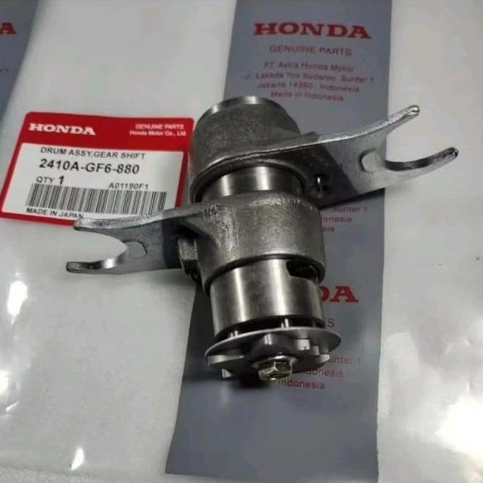 Jual, Drum Shaft Assy Gear Shift Capit Udang Honda Win Kode Gf6 Kualitas Original Motorcycle
