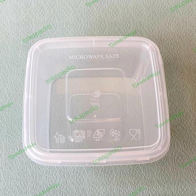 TERMURAH KOTAK MAKANAN/THINWALL SQUARE DM 250ML/250 ML