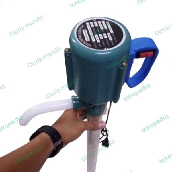 Pompa Minyak Electric Drum Pump Oil Listrik Barrel Pump 220V