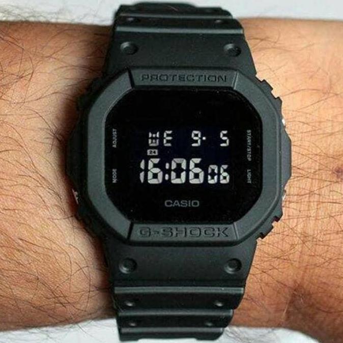 Casio G-Shock Dw-5600Bb-1 / Gshock Dw5600Bb Original & Bergaransi