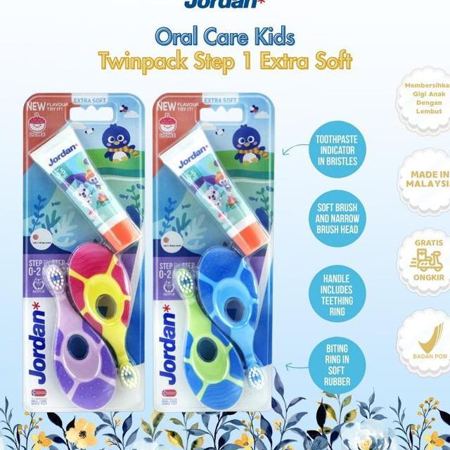 Jon Sikat Gi Anak Toothbrush Twin Pa Extra Soft Step 1 02 Tahun Free Pasta Gi