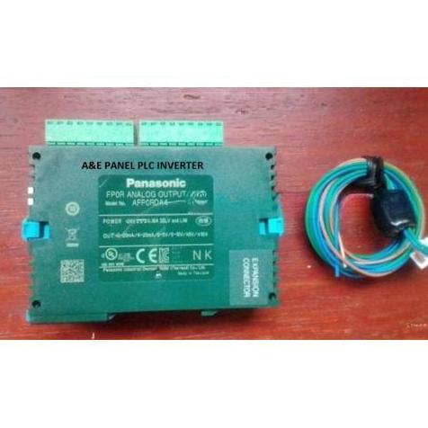 Terbaru PLC Panasonic AFP0RDA4 AFPORDA4 FP0R-DA4 FP0R DA4 replace FP0 FPO A04V omron-sur99 Segera Be